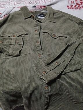 Original Use Olive Green Corduroy Jacket
